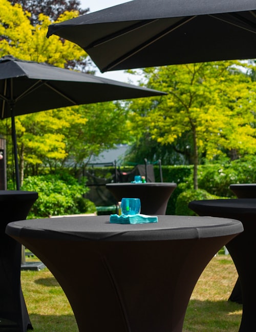 Family gathering with rental tables
