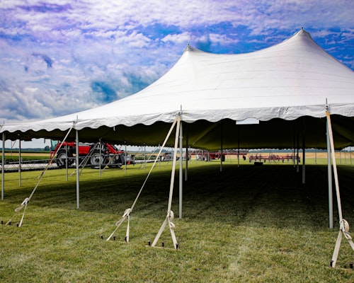 Large frame tent for events