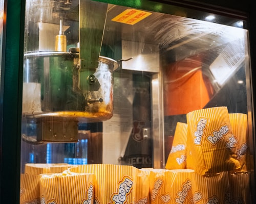 Popcorn machine rental
